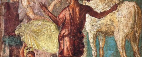 Daedalus, Pasiphae and wooden cow