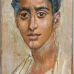 Roman portrait from late 1st century CE