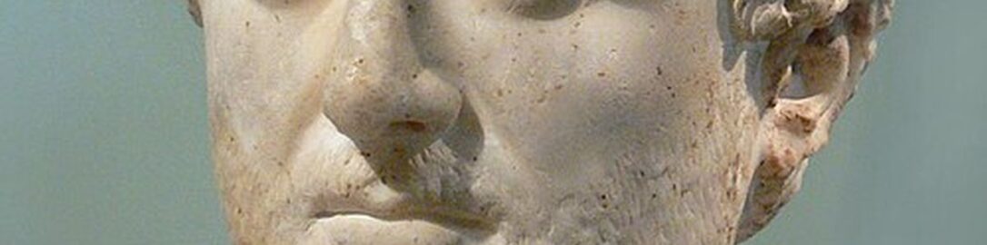 Roman sculpture depicting man