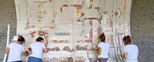 Niezwykły fresk z Pompejów odzyskuje dawny blask. Przedstawia historię Ariadny i Dionizosa