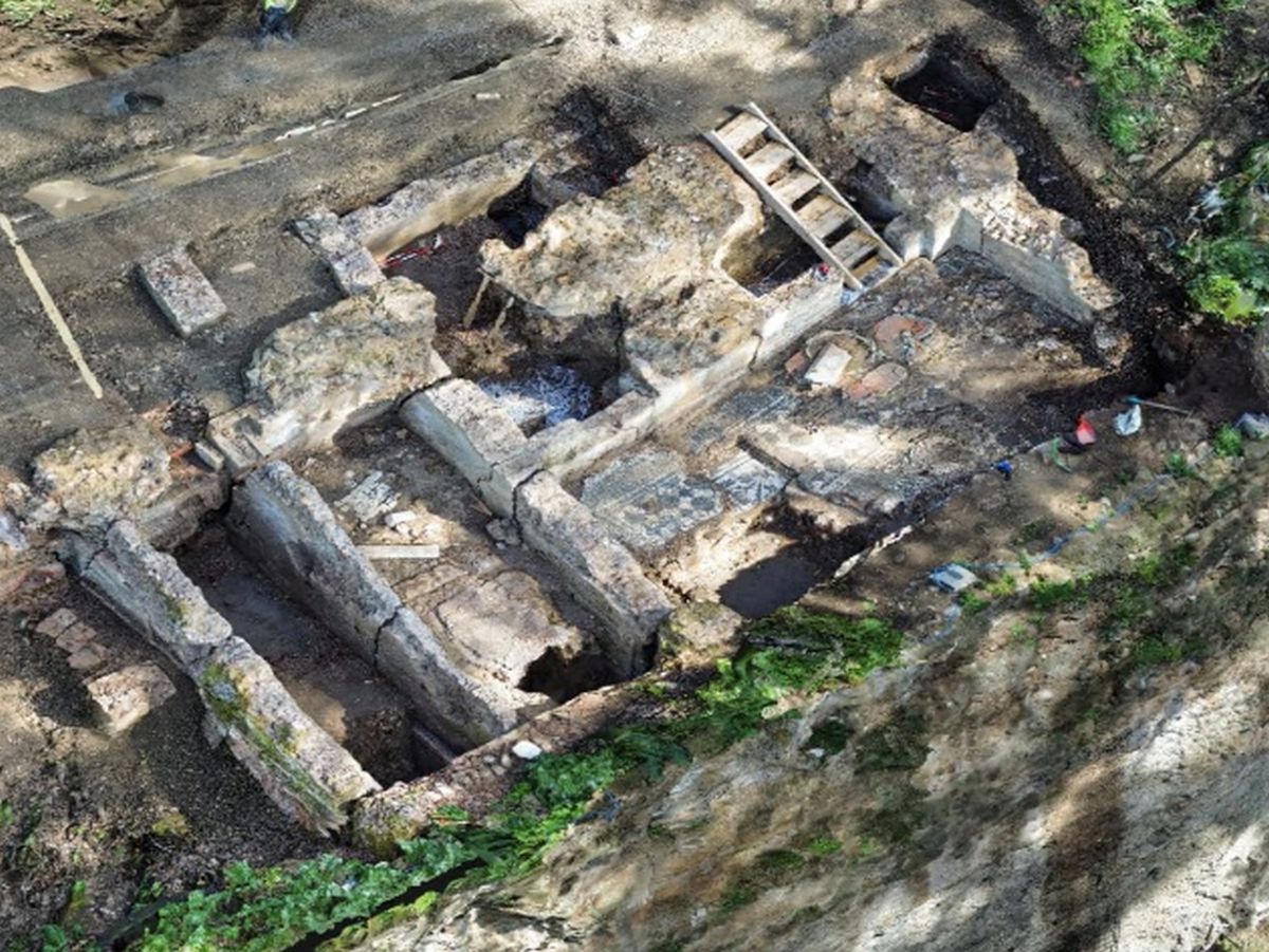 Roman building discovered in Villa Celimontana
