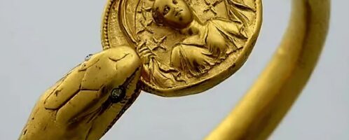 Złota bransoleta z Pompejów